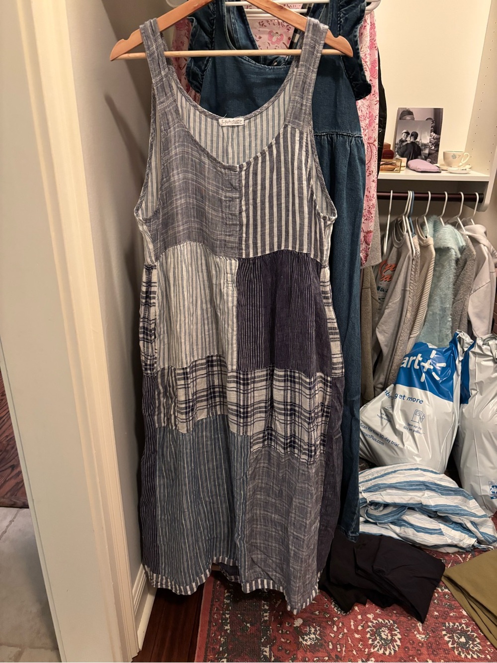 CP Shades x Free People patchwork midaxi NWOT